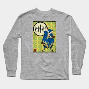 Baseball Samurai 006 Long Sleeve T-Shirt